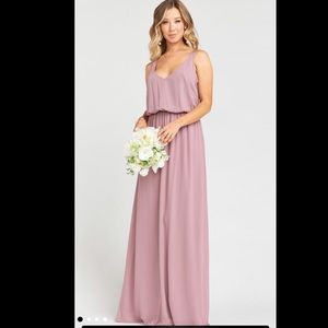 Show me your mumu -  Mauve - Bridesmaid Worn once!
